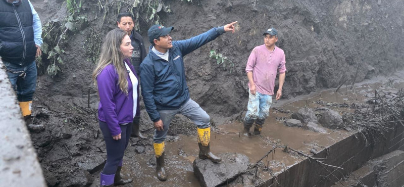Gobernación de Chimborazo articula acciones inmediatas ante emergencia por aluvión en AlausÃ
