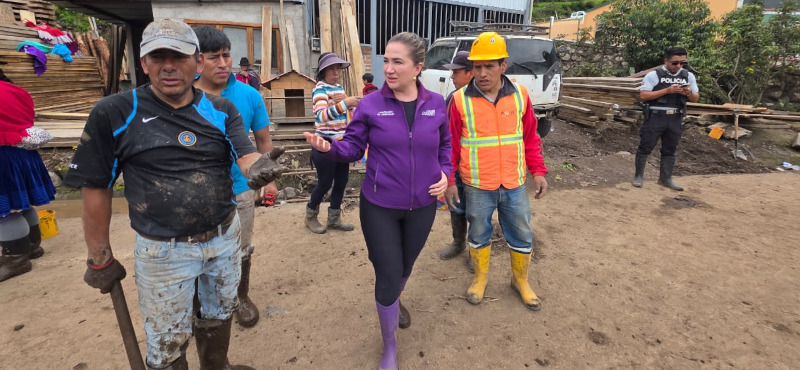 Gobierno Nacional y comunidad apoyan en la recuperación de AlausÃ